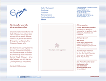 Tablet Screenshot of cafe-grimm.de